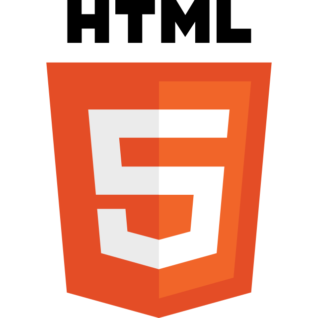 HTML language logo